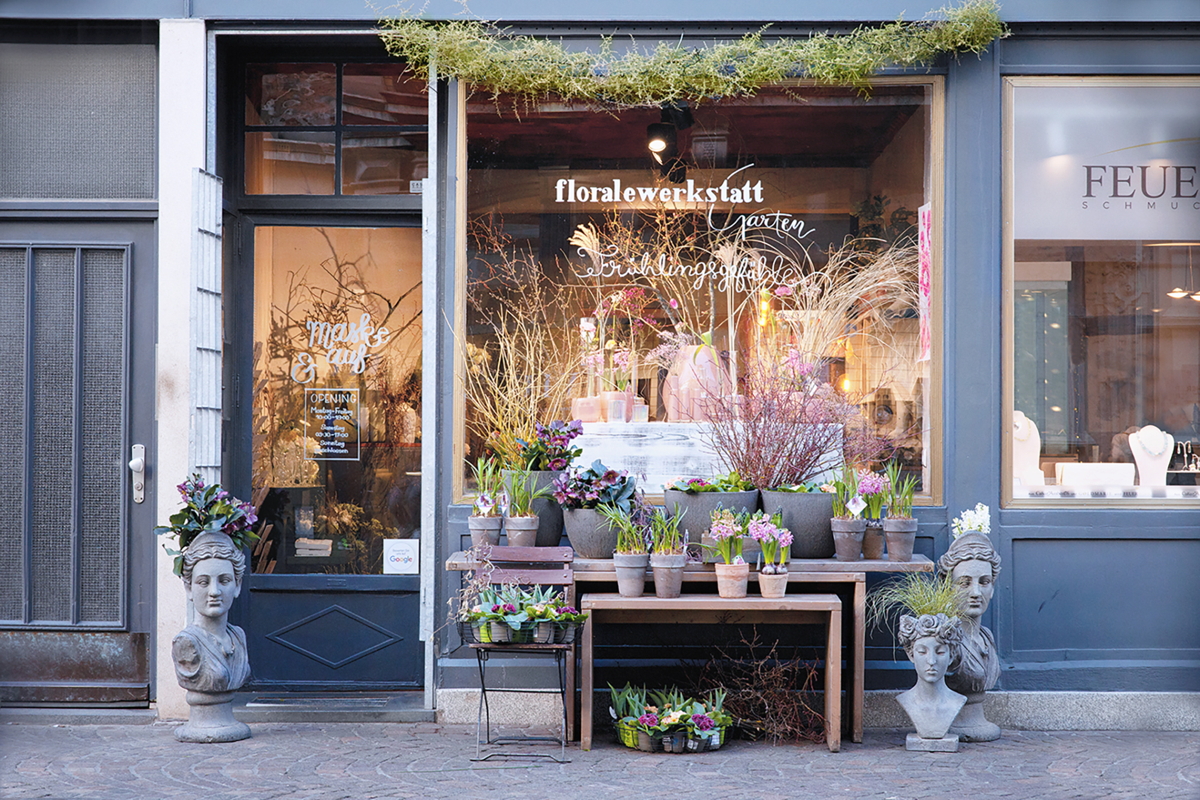 Florale Werkstatt Freiburg Gerberau 2 Telefon 0761 15513156